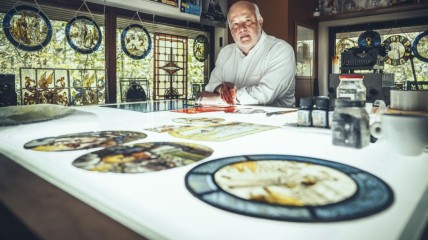Het leven in glas geschreven. Glasschilderkunst in de Lage Landen